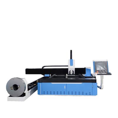 Raycuscnc de Snijmachine 4KW van de Laservezel/Roterende de Lasersnijmachine van 6KW
