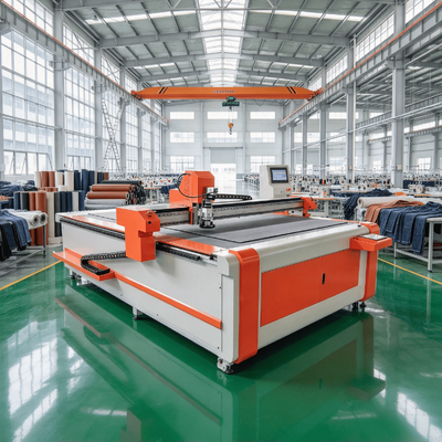 380V oscillerende Snijmachine 1611 1625 Auto Mat Cutting Machine