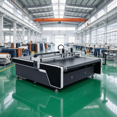 380V het trillen de Glasvezelsnijmachine van Snijmachinerdcam het Oscilleren