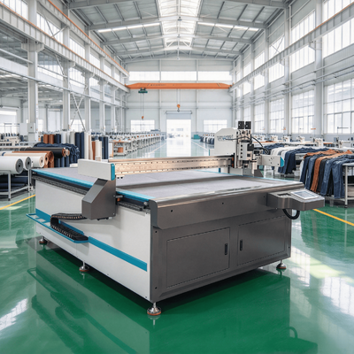 Cnc Oscillerende Messensnijmachine voor Auto Mat Cutting 1625 het Werk Grootte